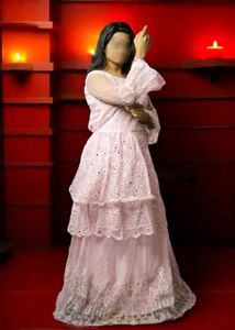 Elegant Pink Embroidered Salwar Kameez