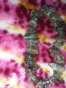 Smoky Quartz Chip Bracelet