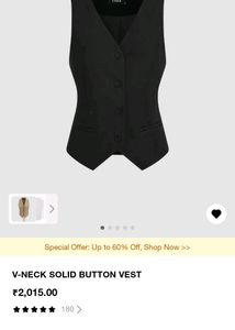 Tailored Waistcoat