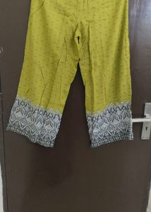 New Unused Biba Brand Pakistani Kurti Plazzo Set