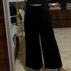Black High Waist Trouser