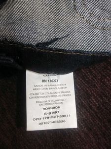 Navy Blue Lower Base Openable Smart Kids Dungree