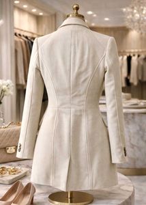 Elegant Cream Blazer