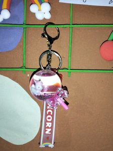 A Unicorn Keychain which Is Brand New. Never Used.