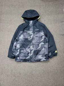 Kids' Camo Winter Jacket with Hood
