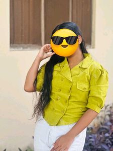 Stylish Fabulous Green Top