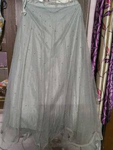Grey Embellished Lehenga Set🤍