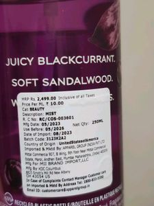 Victoria&#39;s Secret Berry Santal
