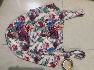 Floral Corset Top