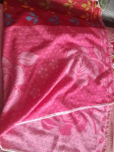 Vintage Floral Bath Towel