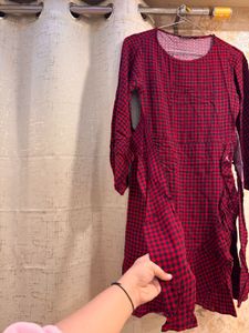 ZUDIO Checkered Winter Desss ✨