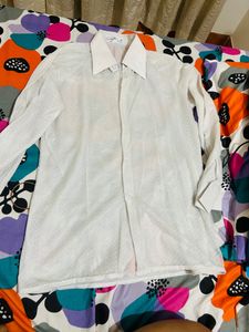 Women’s Transparent White Shirt XL
