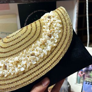 Elegant Beaded Clutch