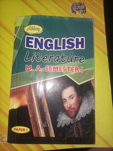 English Literature M.A. Semester-I(poetry 1)