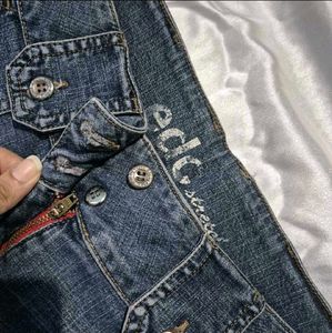 Bootcut Denim Cargo