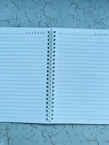 Cute Blue Cartoon A5 Diary + Free Pen