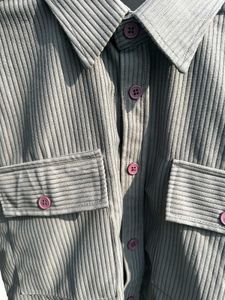 Corduroy Shirt M L size