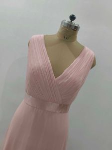 Elegant Pink Maxi Dress