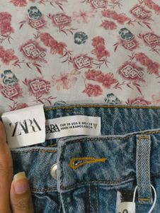 zara straight jeans