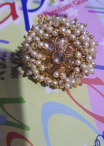 Gajra Moti Ring