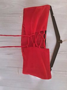 Red Halter Top