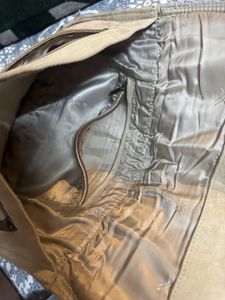 Boho beige handbag