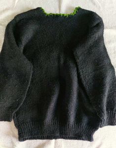 Vintage Aesthetic Embroidered Preloved Sweater