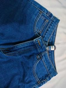 Ripped Hem Jeans