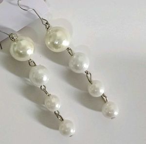 Elegant Pearl Drop Earrings