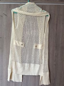 Crochet Knit Vest