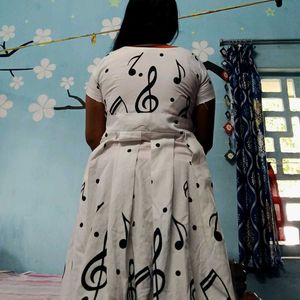 Charming Musical Note Dress