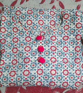 new Printed Cotton Kurta
