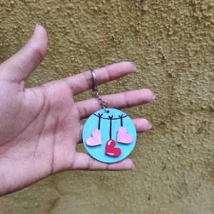 Keychains Set Of 2 Handpainted