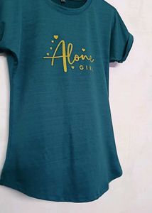 Alone Girl Graphic Tee