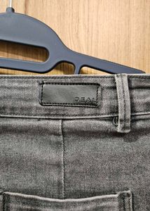 Gray Denim Jeans
