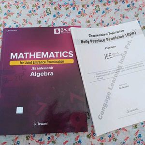 JEE Advanced Algebra by G. Tewani