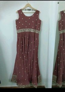 HEAVLY WORKED WEDDING GOWN WITH DUPATTA