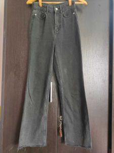 Wide Leg Cropped Jeans