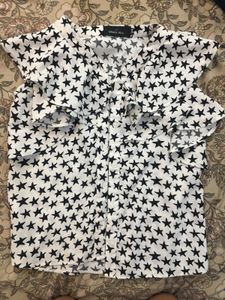 y2k star dots shirt