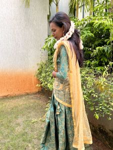 Emerald Green Lehenga Choli