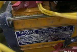 Sharp Vector 1HP Self Priming Motor