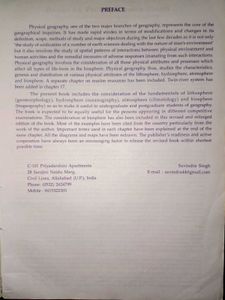 Physical Geography - Savindra Singh