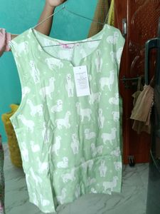 Sakura Green Alpaca Print Liva Viscose Rayon Stapl