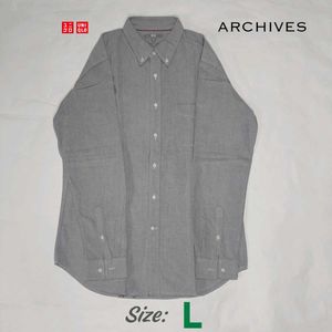 UNIQLO Grey Shirt