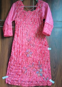 Heavy Designer Embroidered Kurta