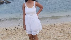 White Dress Size S