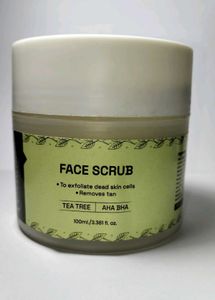 Tea Tree AHA BHA Face Scrub