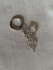 sparkled keychain
