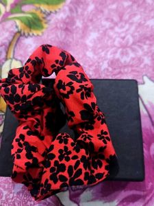 Set of Floral Scrunchies- 4piece
