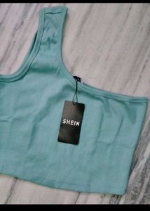 SHEIN One Shoulder Tank Top